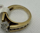 14kt Gold Diamond Ring With Valuation