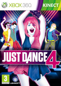 X Box 360 Game Just Dance 4