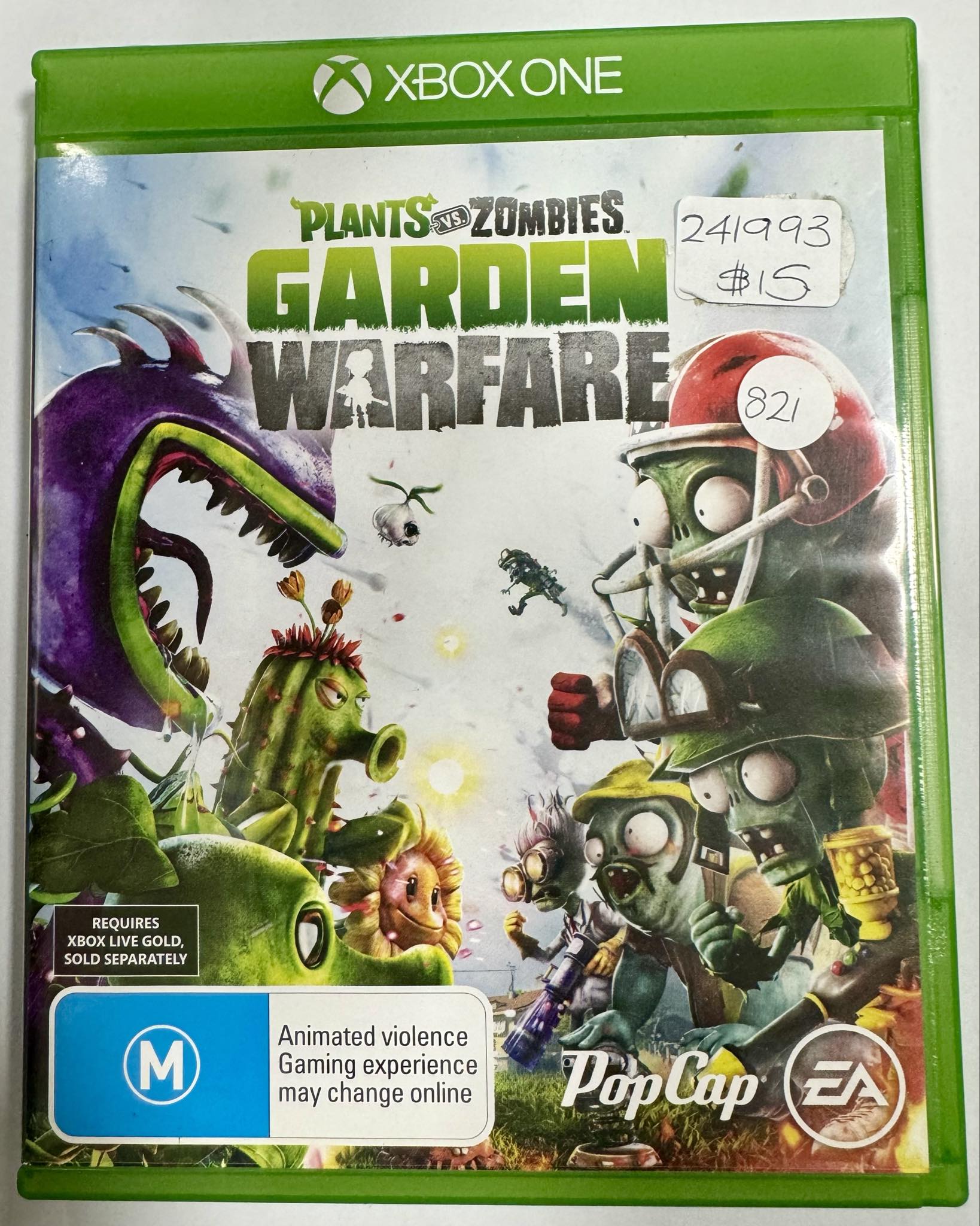 Plants Vs Zombies Garden Warfare Xbox One Game