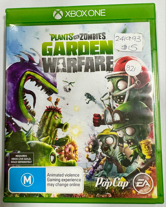 Plants Vs Zombies Garden Warfare Xbox One Game