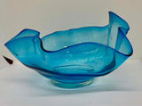 Mid-Century Viking Art Glass "Bluenique"