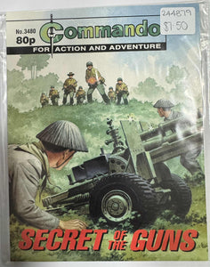 Commando Comic No.3480 Secret of The Guns