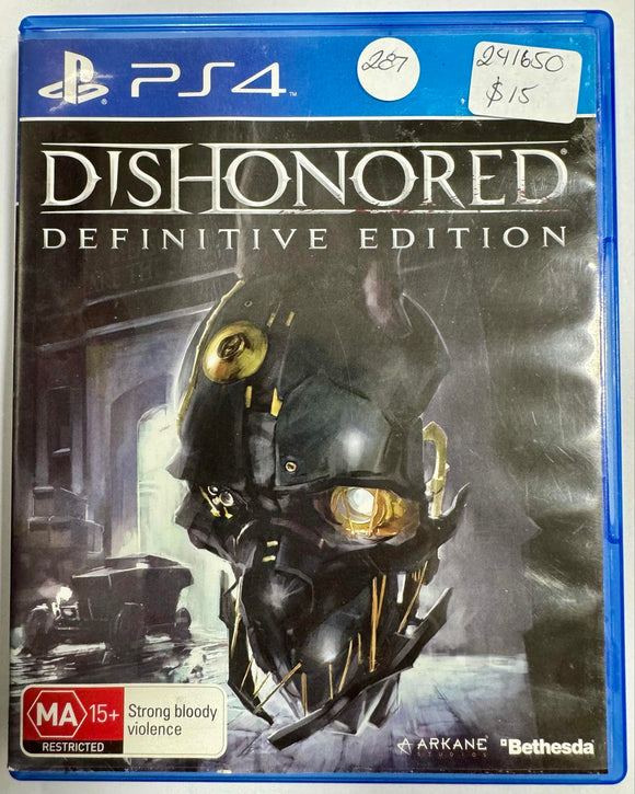 Dishonored Definitive Edition PS4 Game