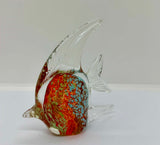 Murano Style Hand-blown Glass Fish