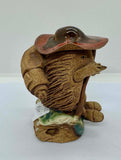 Pottery Travelling Echidna Figurine