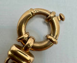 9ct Rose Gold Belcher Chain Necklace