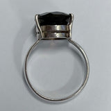 Sterling Silver Smokey Quartz Ring
