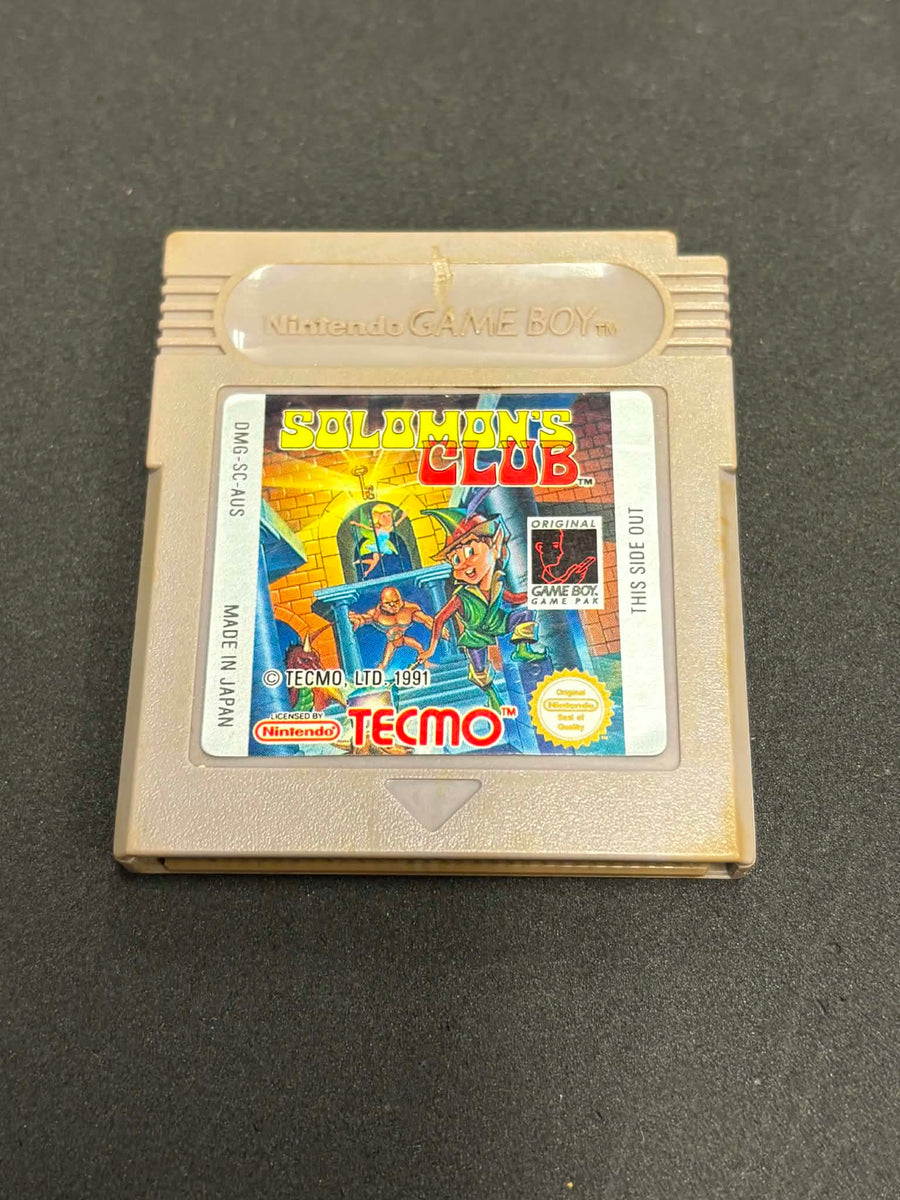 Nintendo Game Boy Game Solomon's Club