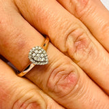 10ct Rose Gold Diamond Ring
