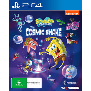 PS4 Game Spongebob Squarepants The Cosmic Shake