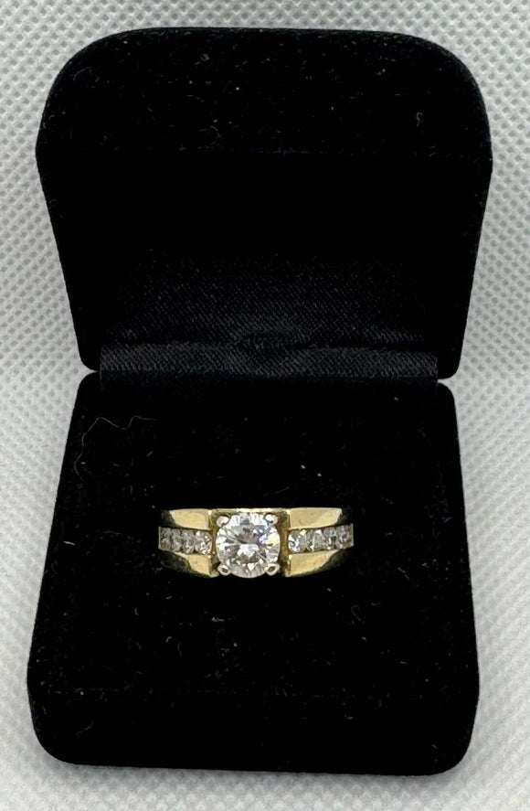 14kt Gold Diamond Ring With Valuation