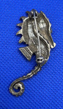Vintage Art Deco Miracle Seahorse Brooch