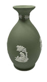 Vintage Wedgwood Jasperware Sage Green Bud Vase