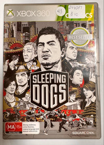 Sleeping Dogs Xbox 360 Game