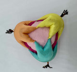 Vintage Satin Asian Style Pin Cushion