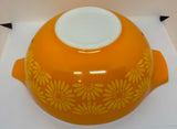 Vintage Pyrex Daisy Cinderella #444 4Qt. Mixing Bowl