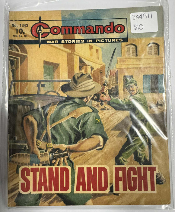 Commando  Comic No.1343 Stand and Fight