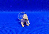 Cut Glass Echidna Figurine