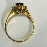 18ct Yellow Gold Cubic Zirconia Ring