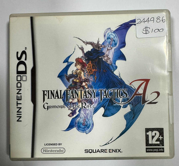 Final Fantasy Tactics A2 Grimoire Of The Rift Nintendo DS Game