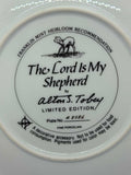Franklin Mint "The Lord Is My Shepherd" Plate