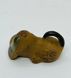Vintage Italian THUN ceramic Dachshund Dog Figurine