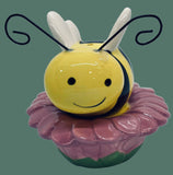 Bee on Flower Salt & Pepper Shaker