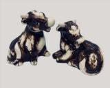 Brown Cow Salt & Pepper Shakers