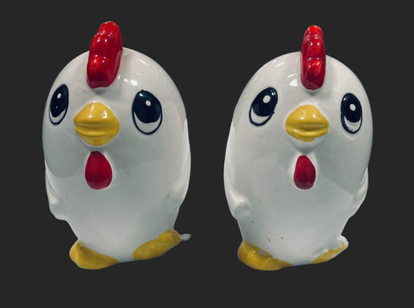 Baby Rooster Salt & Pepper Shakers