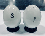 Vintage Egg With Wee Chick's Salt & Pepper Shakers