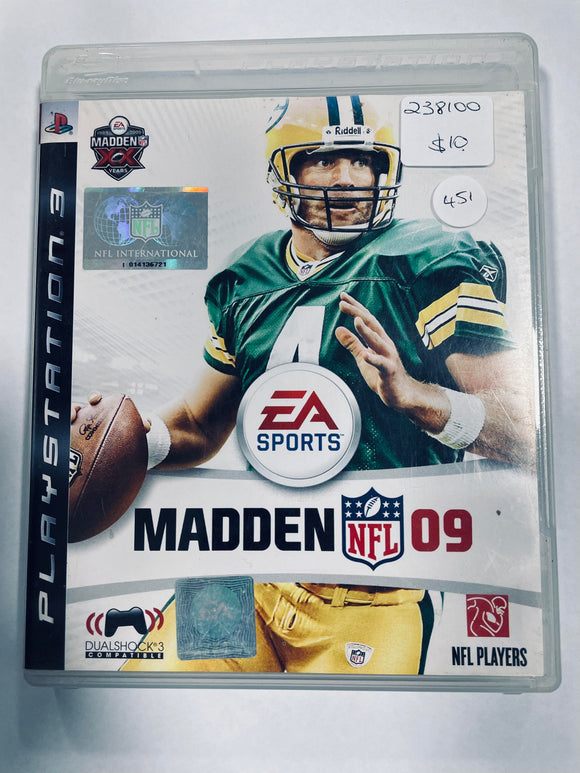 PS3 Game Madden NFL 09