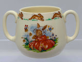 Vintage Royal Doulton Bunnykins Twin-Handled Mug