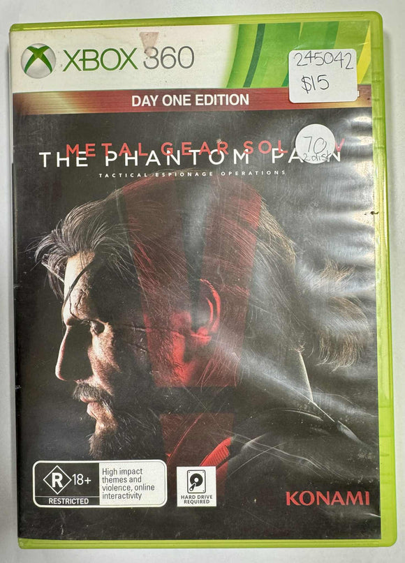Metal Gear Solid V (The Phantom Pain) Xbox 360 Game