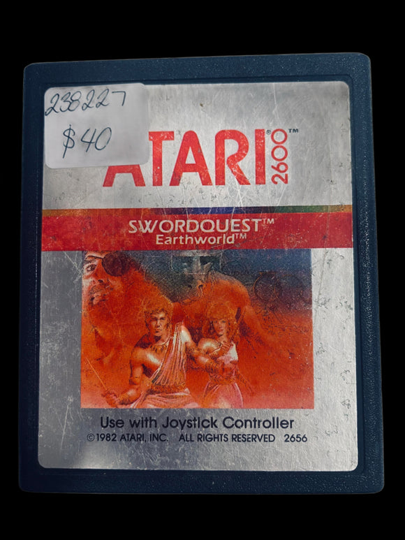 Atari 2600 Swordquest Earth World