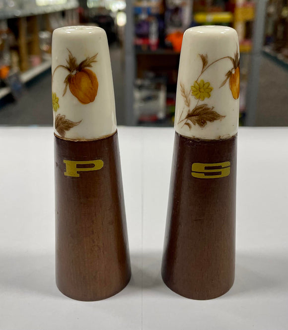 Vintage 1970's Salt and Pepper Shakers