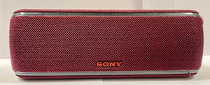 Sony Xtra Bass Portable Wireless Speaker Srs-Xb41 Red Bluetooth Speaker