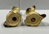 Vintage Siamese Cat Salt Pepper Shakers