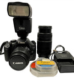 Canon EOS 550D Camera with Extras