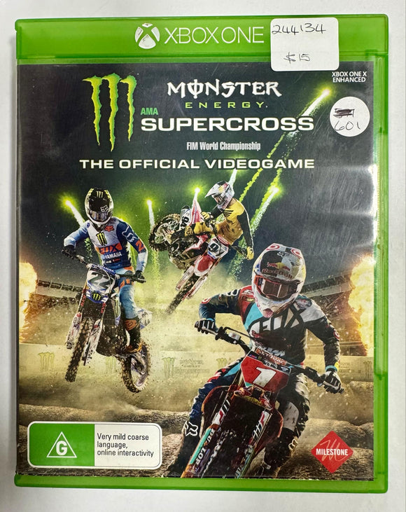 Monster Energy Supercross Xbox One Game