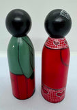 Hand-painted Wooden Peg Dolls