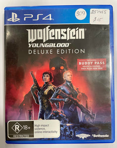 Wolfenstein Young Blood Deluxe Edition PS4 Game