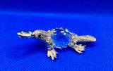 Cut Glass Platypus Figurine
