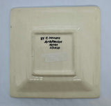 Hand-painted Plate By E. Mukoyi Ambersen Ashby Studio