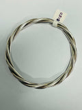 Sterling Silver Twist Bangle