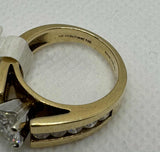 14kt Gold Diamond Ring With Valuation