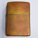 Vintage Zippo Lighter Solid Brass