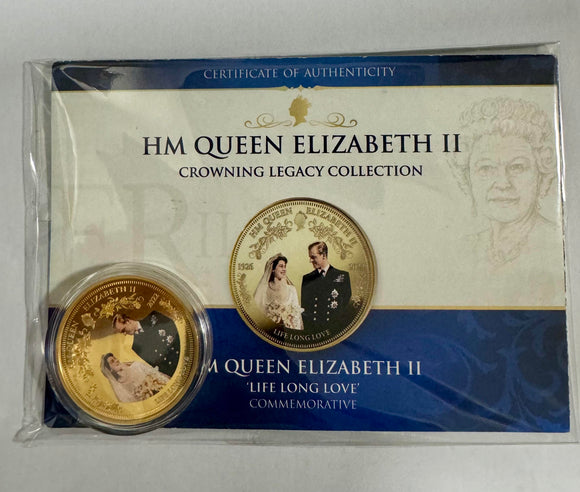 Hm Queen Elizabeth II Life Long Love Commemortive Coin