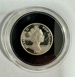 New Zealand 1992 Silver $1 Coin