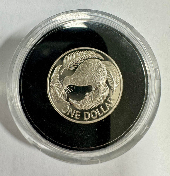 New Zealand 1992 Silver $1 Coin