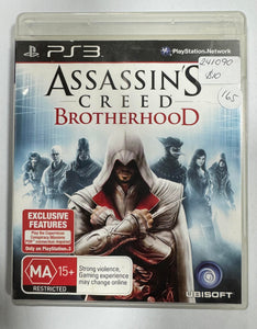 Assassin's Creed Brotherhood PS3 Game